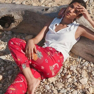 New*Anthropologie Cloth & Stone Mira Ruffled‎ Tank